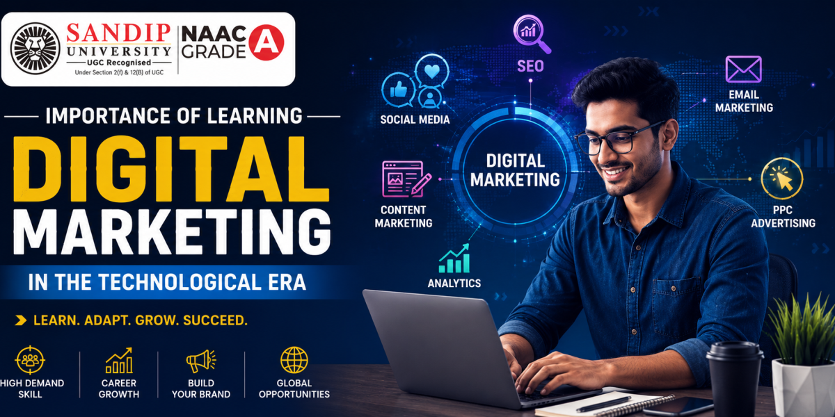Importance of learning digital marketing for career growth and business success